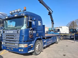 Scania 94 260 P94-260 94D260 + Palfinger PK20002 * Radiosteering * 5 x Hydralics * ==> 16.9m